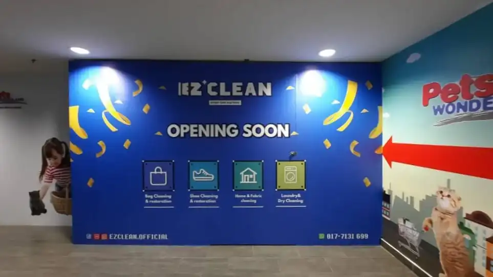 Hoarding & Visual, EZ Clean, Gamuda Quayside Mall