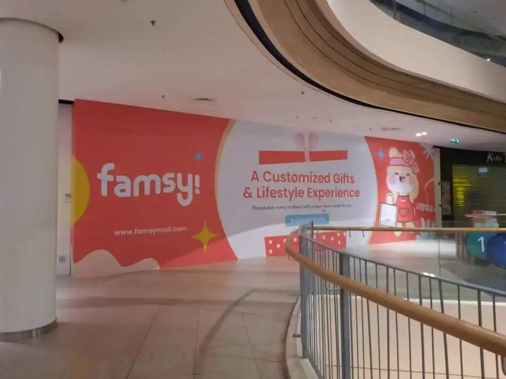 Hoarding & Visual, Famsy, Central Icity