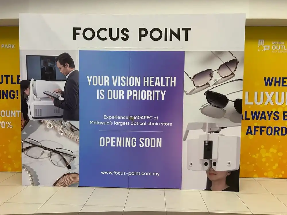 Hoarding & Visual, Focus Point, Mitsui Outlet Park