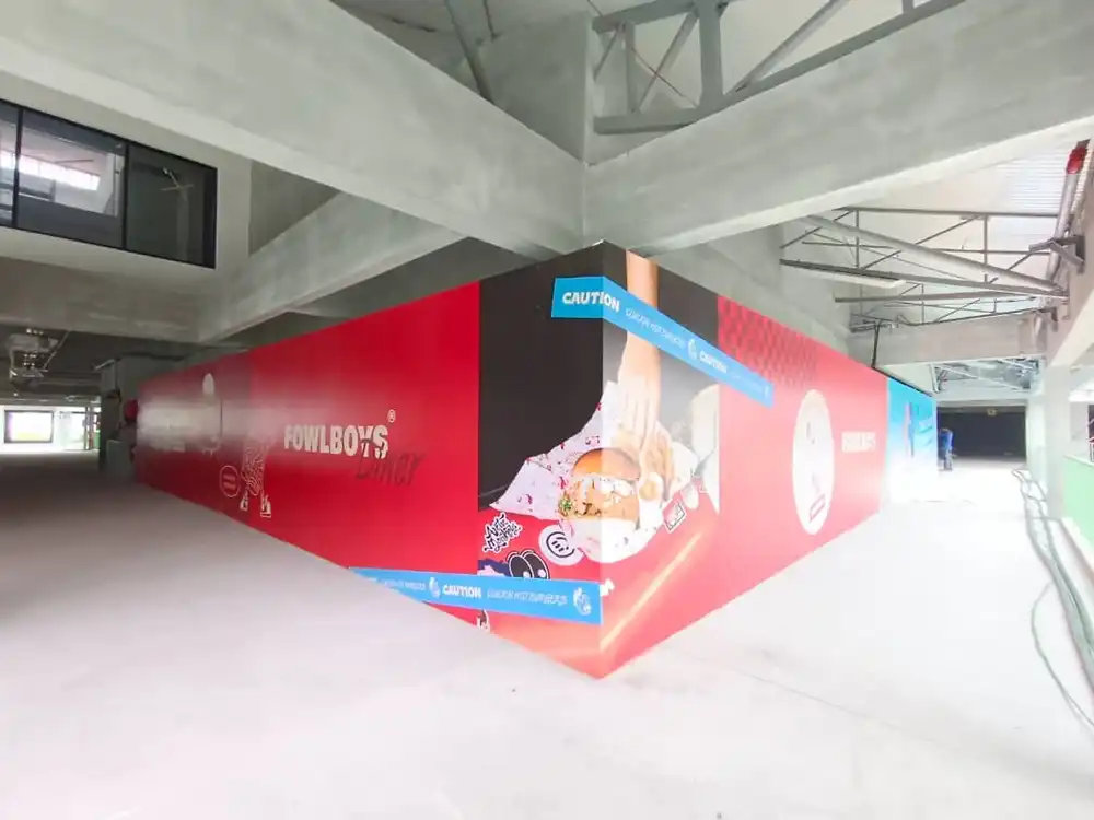 Hoarding & Visual, FowlBoys, The Campus