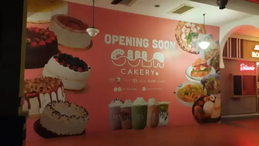 Hoarding & Visual (Front & Back), Gula Cakery, The Curve