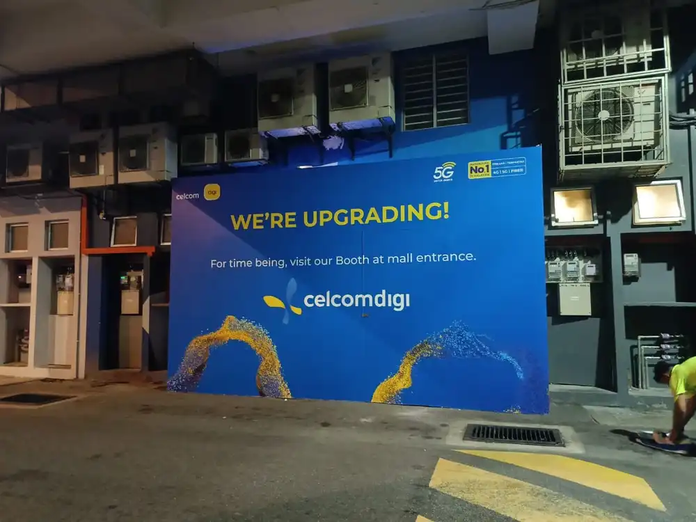 Hoarding & Visual (Front & Back - Outdoor), CelcomDigi, Seremban Gateway 