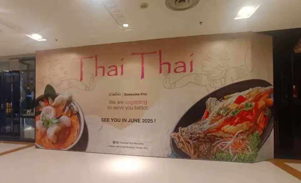 Hoarding & Visual (Front & Back), Thai Thai, Sunway Pyramid