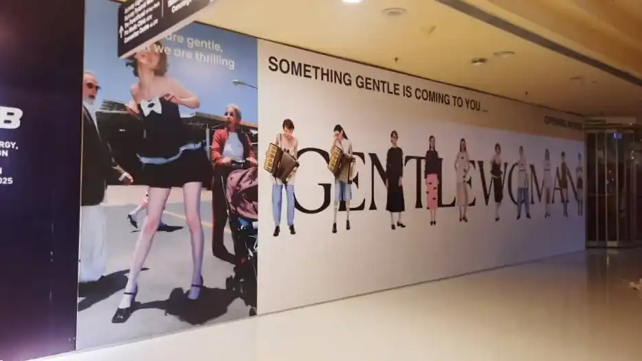 Hoarding & Visual, Gentle Woman, Sunway Pyramid