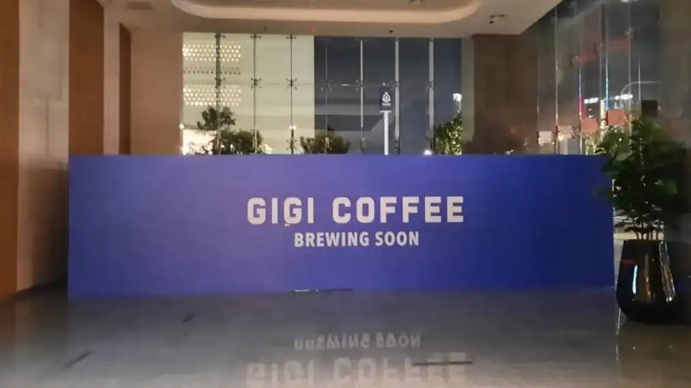 Hoarding & Visual, Gigi Coffee, Sunway V2 Tower