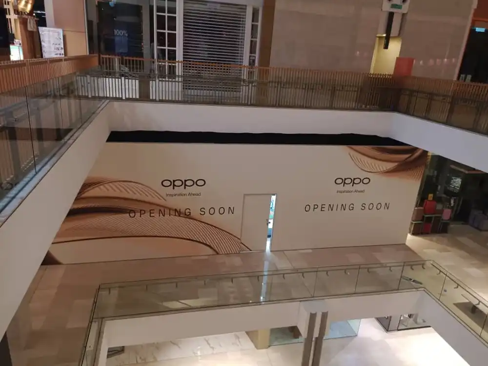 Hoarding, Visual & Glass Sticker, Oppo, Pavilion Kuala Lumpur
