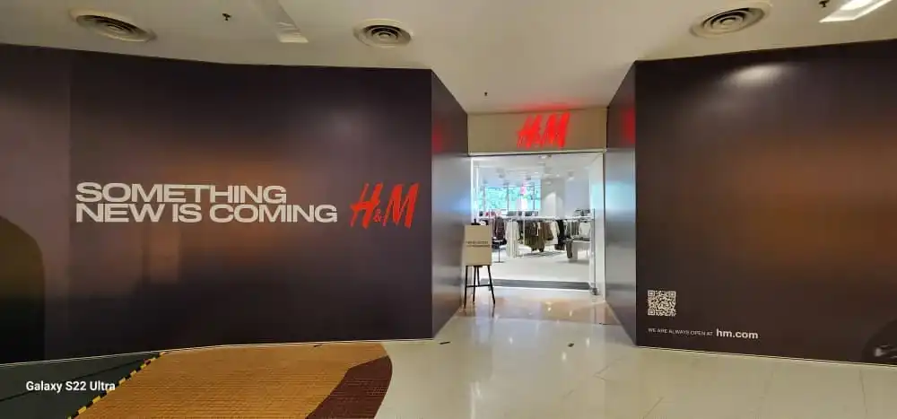 Hoarding & Visual, H&M, Sunway Pyramid