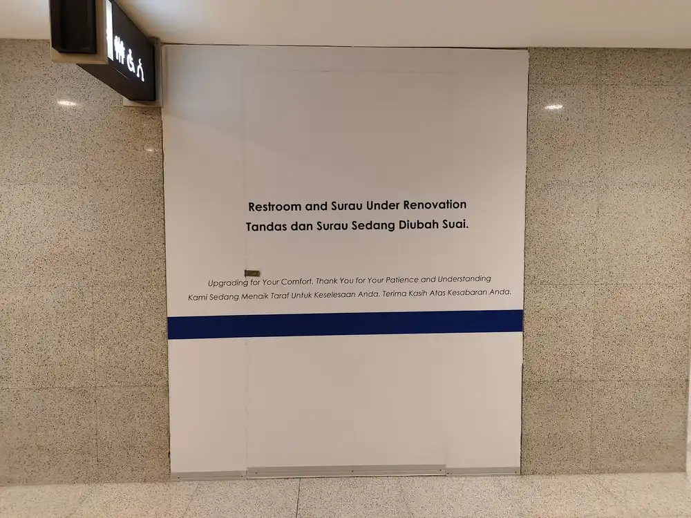 Hoarding & Visual, Handwash & Surau Entrance, KL Convention Centre