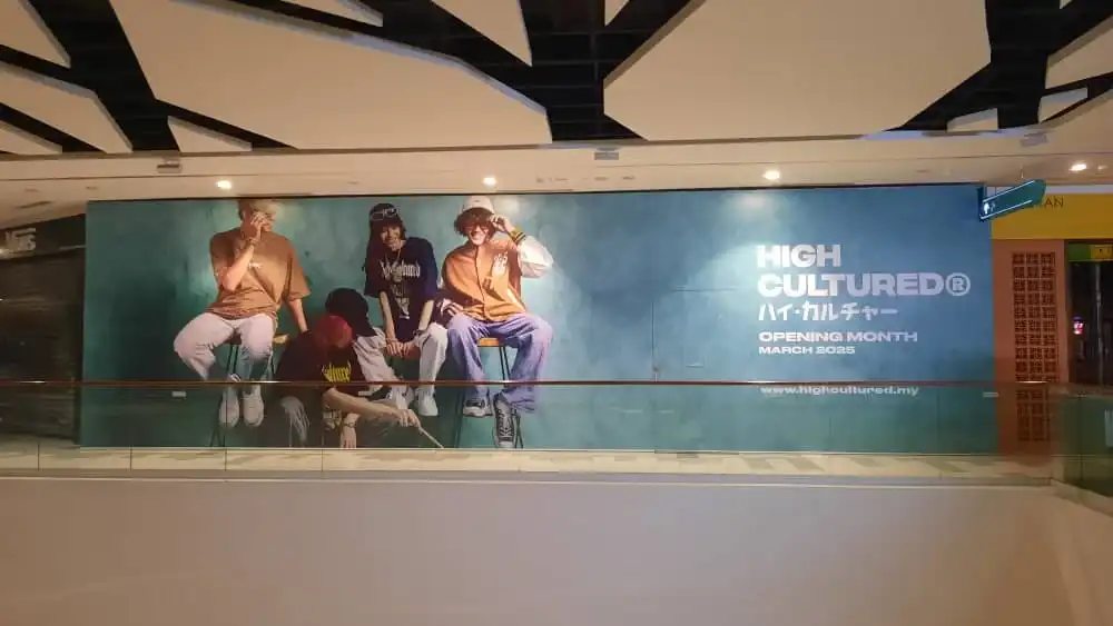 Hoarding & Visual, High Cultured, KL East Mall