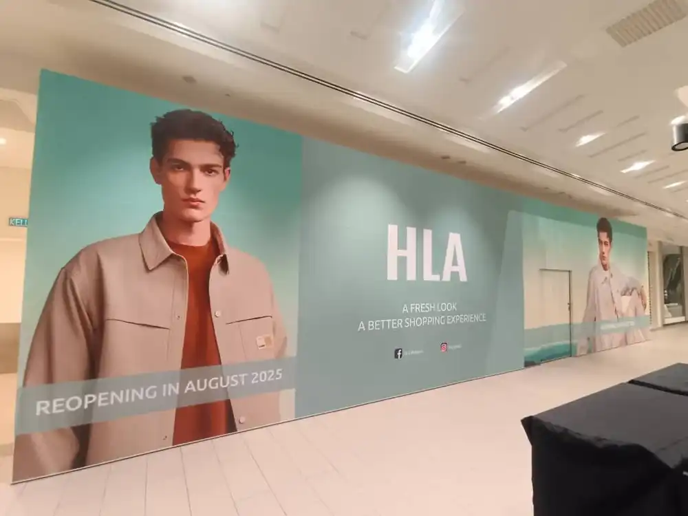 Hoarding & Visual, HLA, Setia City Mall