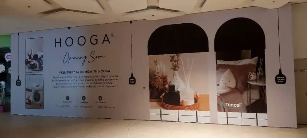 Hoarding & Visual, Hooga, Starling Mall