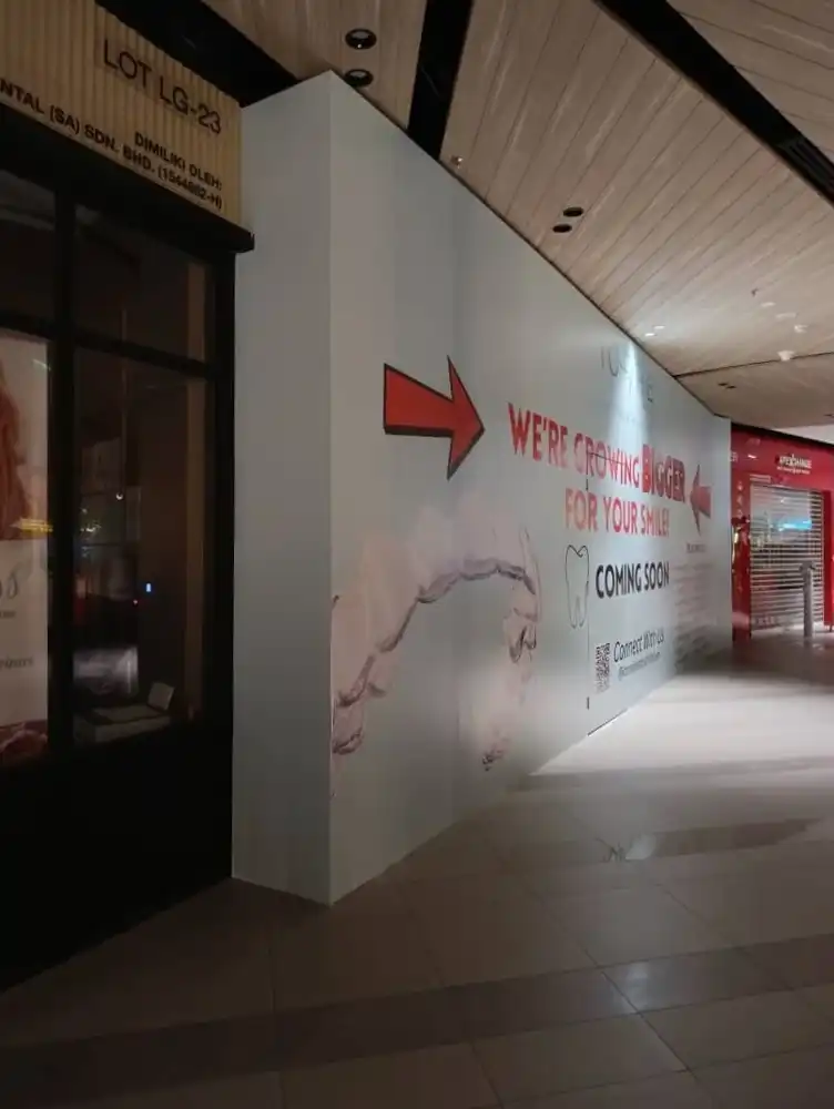 Hoarding & Visual, iCare Dental, Central Icity
