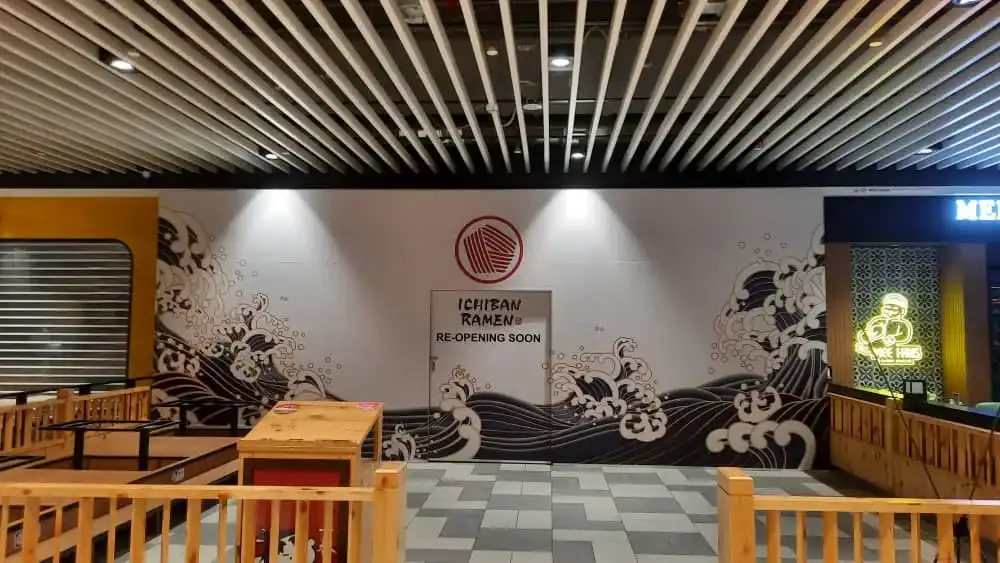 Hoarding & Visual, Ichiban Ramen, Setia City Mall