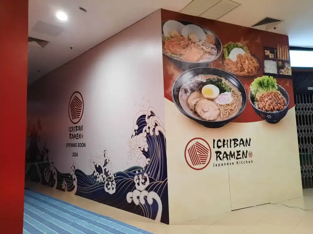 Hoarding & Visual, Ichiban Ramen, Wangsa Walk