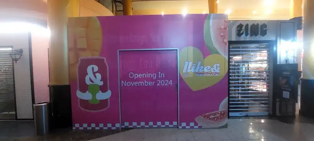 Hoarding & Visual, Ilike& Yogurt in a Can, Sunway Pyramid