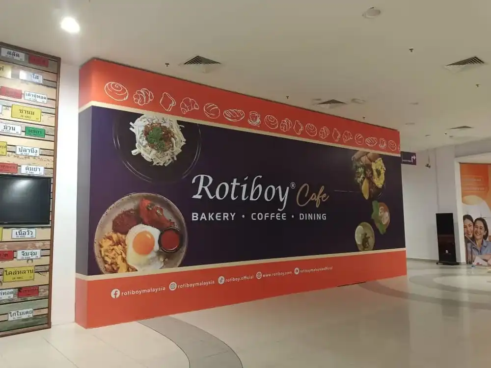 Hoarding & Visual (Indoor & Outdoor), Rotiboy, Wangsa Walk