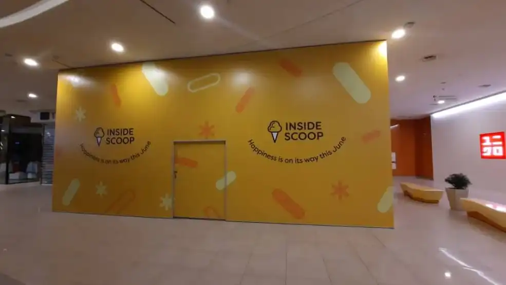 Hoarding & Visual, Inside Scoop, Sunway Velocity