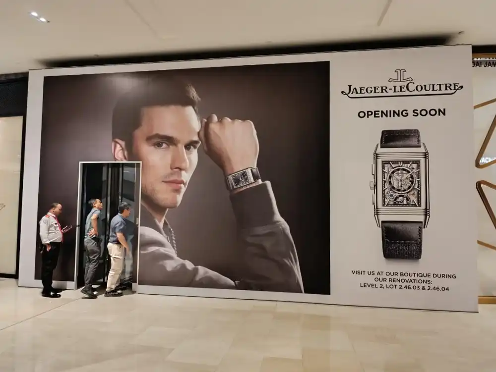 Hoarding & Visual, Jaeger-LeCoultre, Pavilion Kuala Lumpur