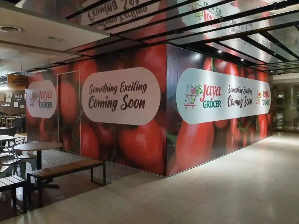 Hoarding & Visual, Jaya Grocer, The Intermark