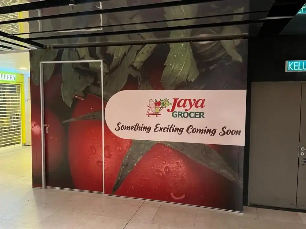 Hoarding & Visual, Jaya Grocer, The Intermark