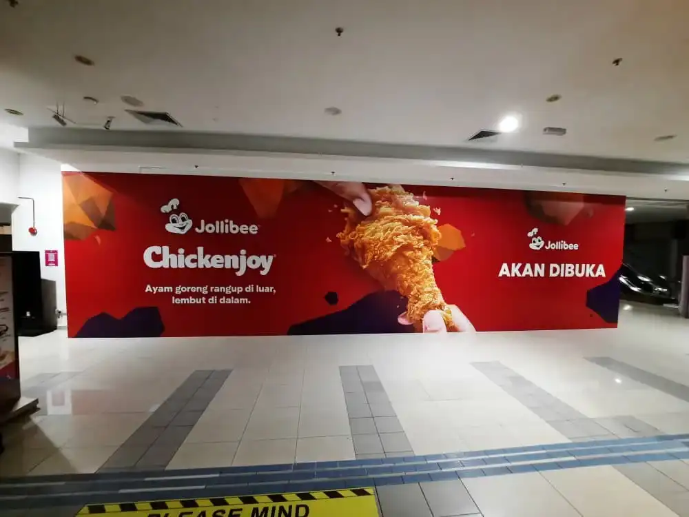 Hoarding Visual, Jollibee, Wangsa Walk