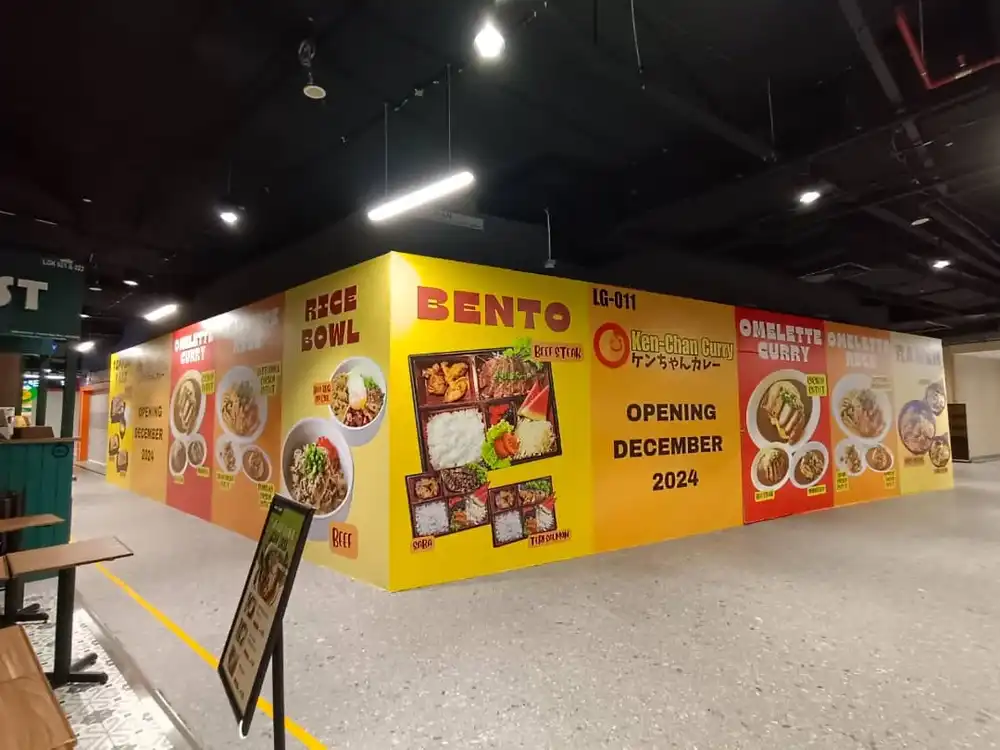 Hoarding & Visual, Ken-Chan Curry, Bloomsvale Mall