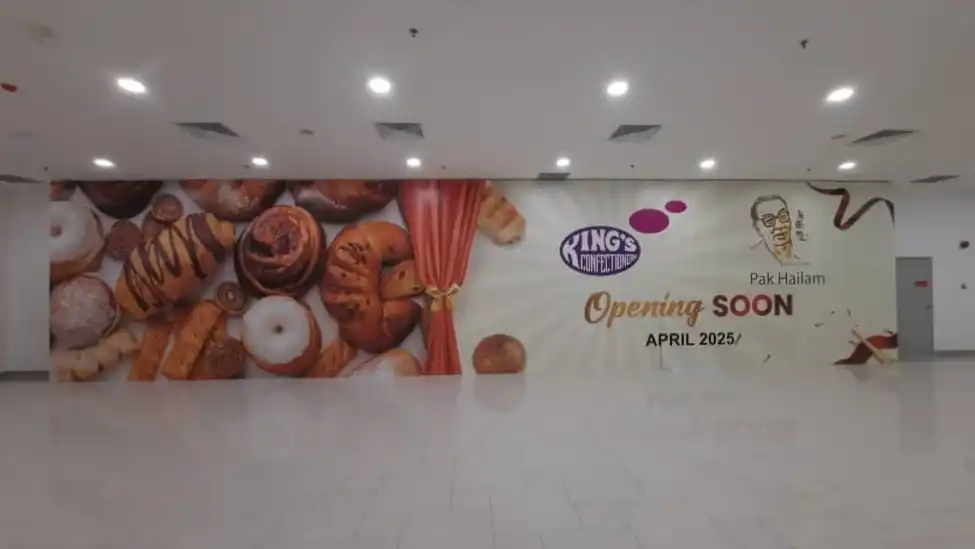 Hoarding & Visual, King's Confectionary, Terminal Bersepadu Gombak (GITT)