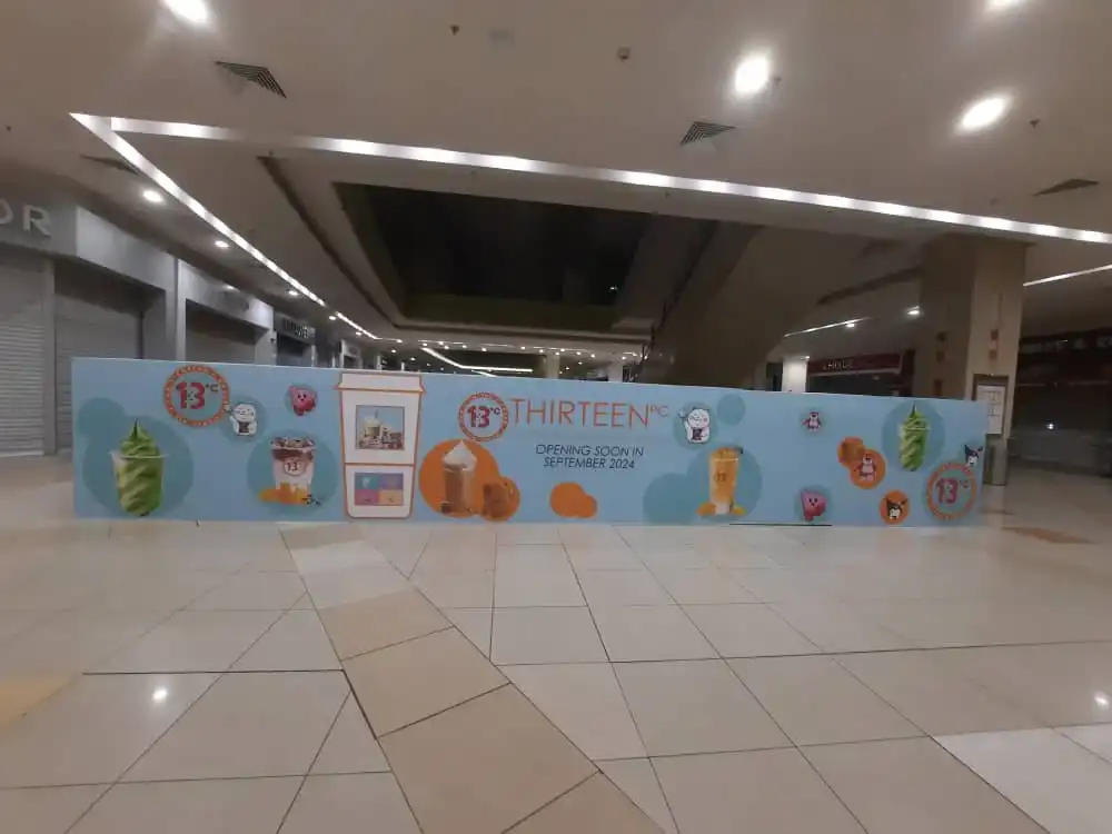 Hoarding & Visual (Kiosk), 13 Thirteen C, Aeon Bukit Tinggi