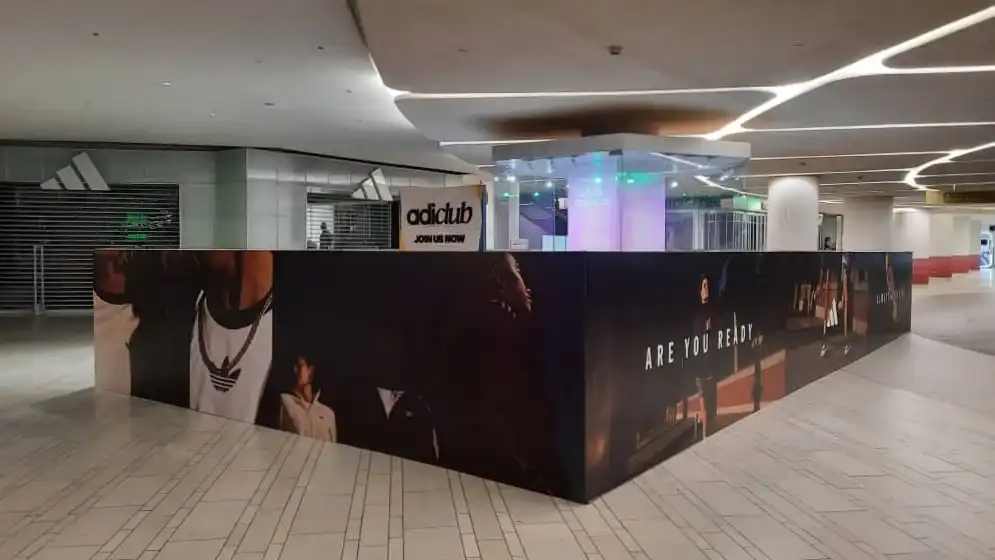 Hoarding & Visual (Kiosk), Adidas, 1 Utama