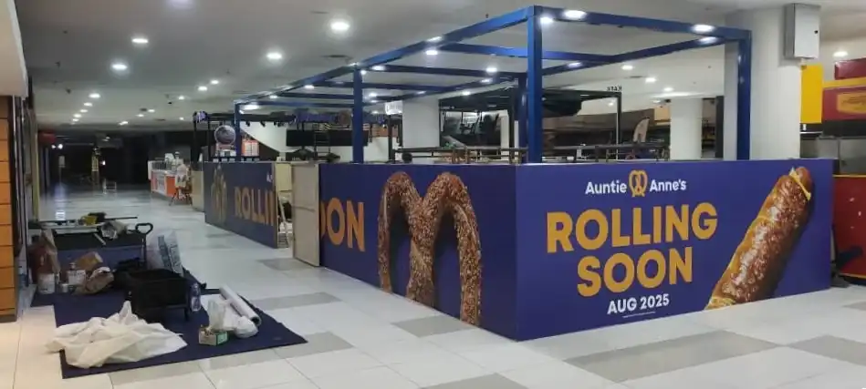 Hoarding & Visual (Kiosk), Auntie Anne's, Angsana Mall, Johor Bahru