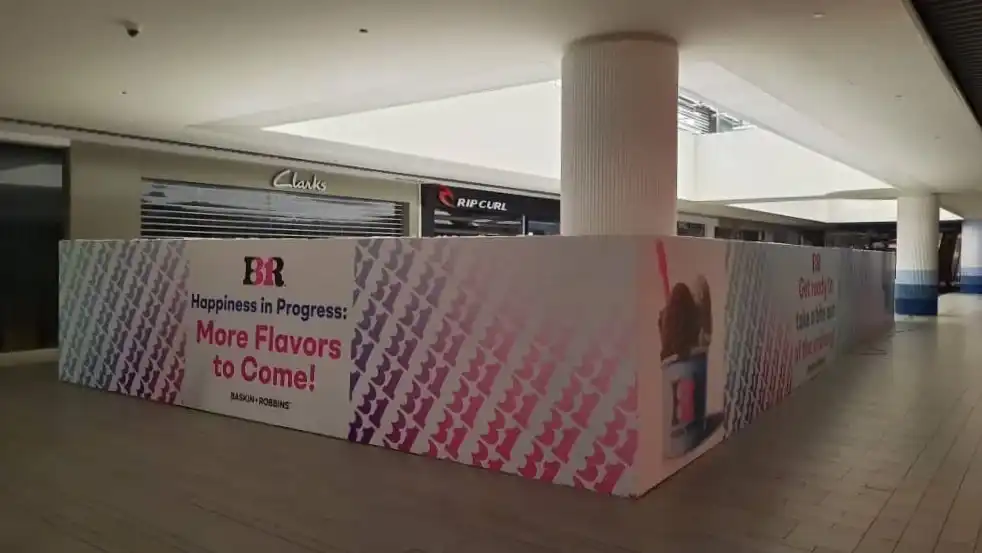 Hoarding & Visual (Kiosk), Baskin Robbins, 1 Utama