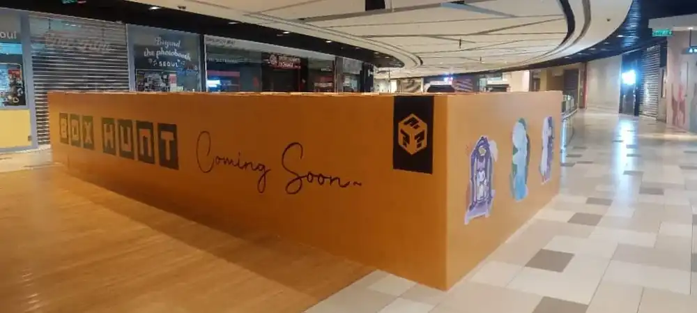 Hoarding & Visual (Kiosk), Box Hunt, MyTown