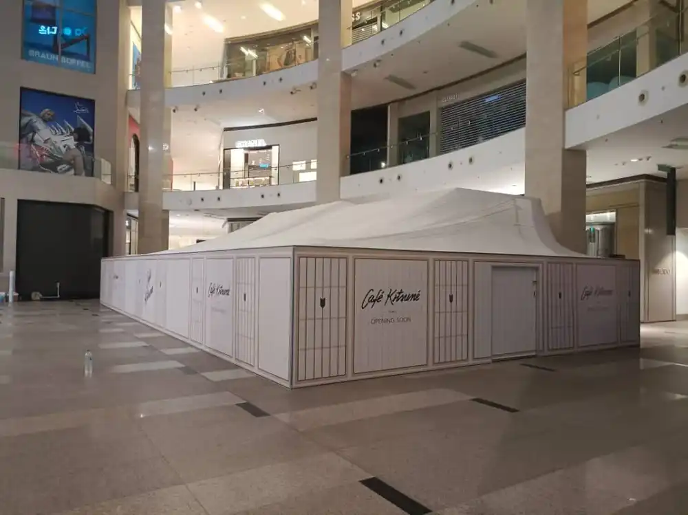 Hoarding & Visual (Kiosk), Cafe Kitsune, Pavilion Kuala Lumpur