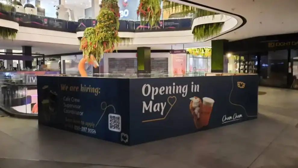 Hoarding & Visual (Kiosk), Cham Cham, Gamuda Quayside Mall