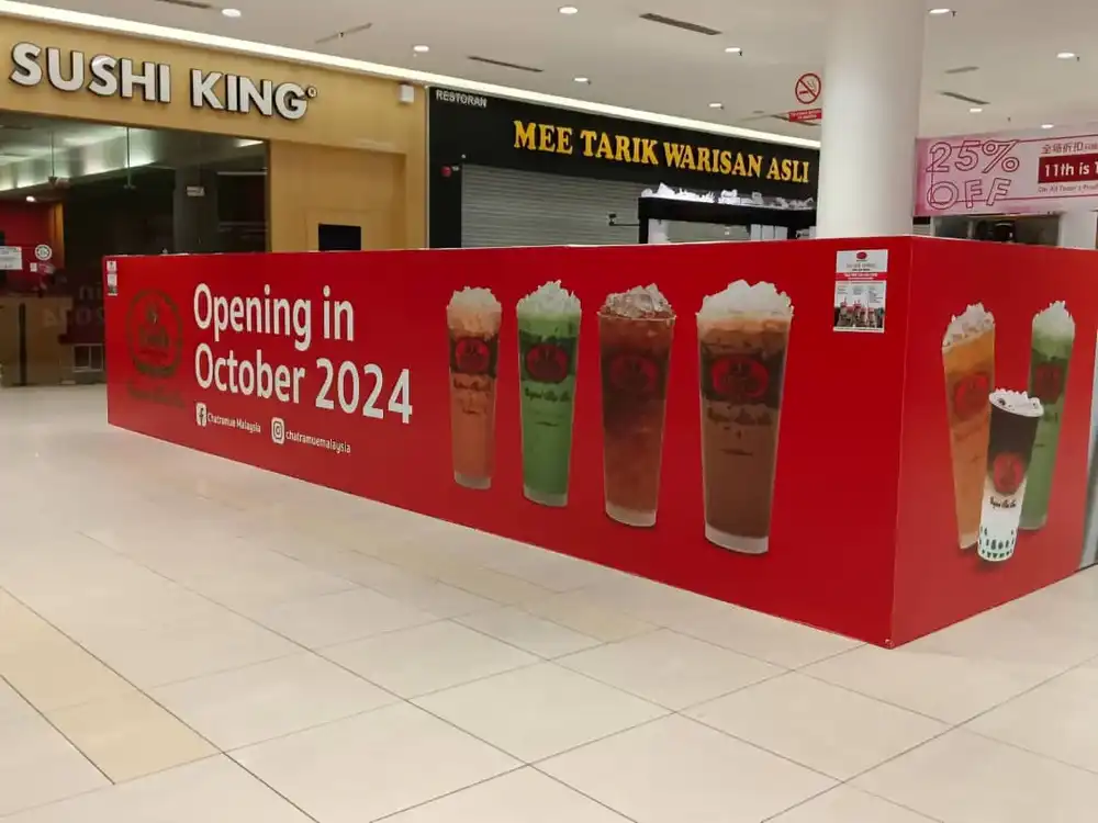 Hoarding & Visual (Kiosk), ChaTraMue, Batu Pahat Mall, Johor