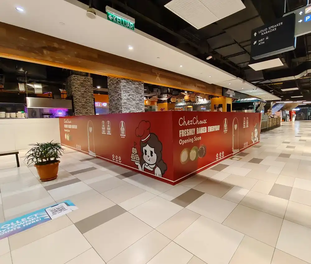 Hoarding & Visual (Kiosk), ChezChoux, MyTown
