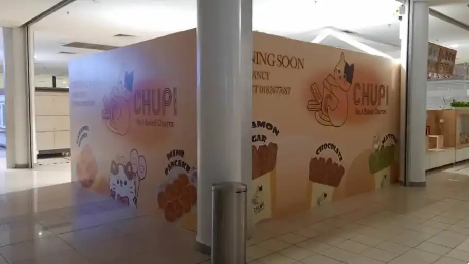 Hoarding & Visual (Kiosk), Chupi, Wangsa Walk