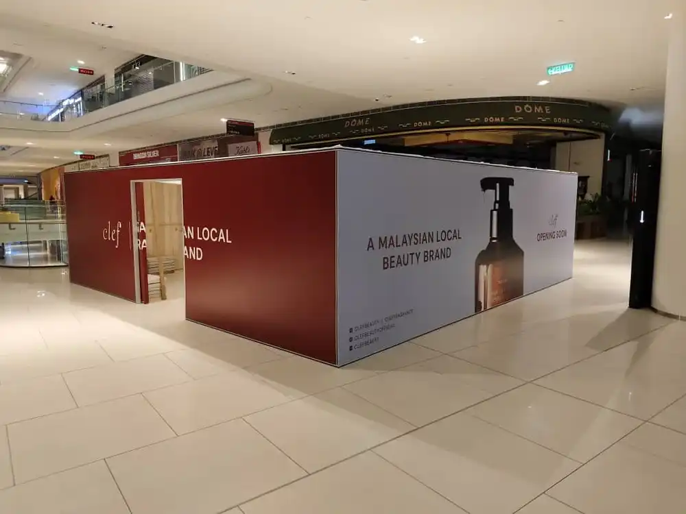 Hoarding & Visual (Kiosk), Clef, Pavilion Bukit Jalil