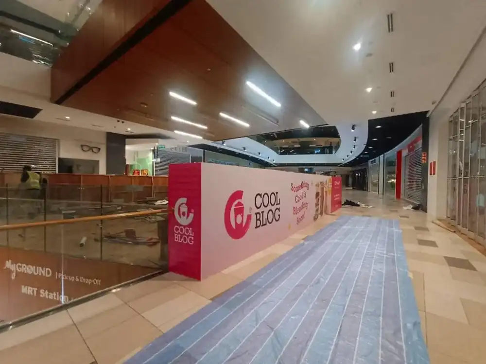 Hoarding & Visual (Kiosk), Cool Blog, MyTown