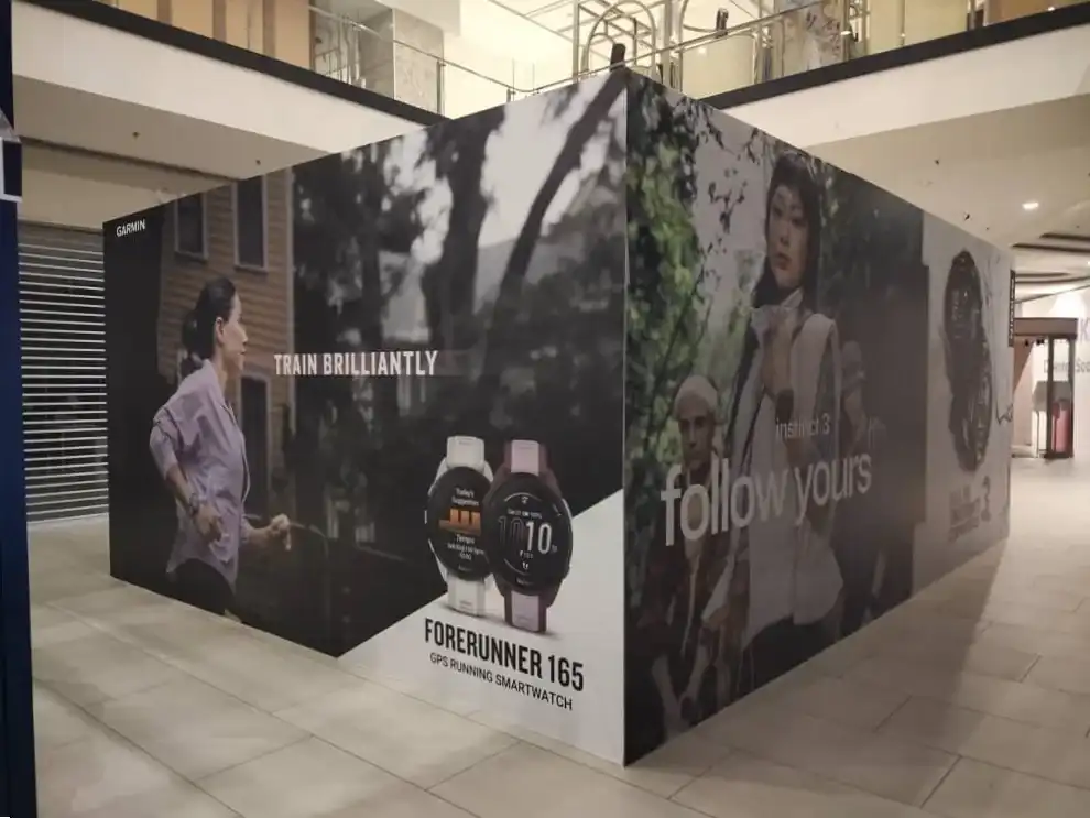 Hoarding & Visual (Kiosk), Garmin, Mayang Mall, Terengganu