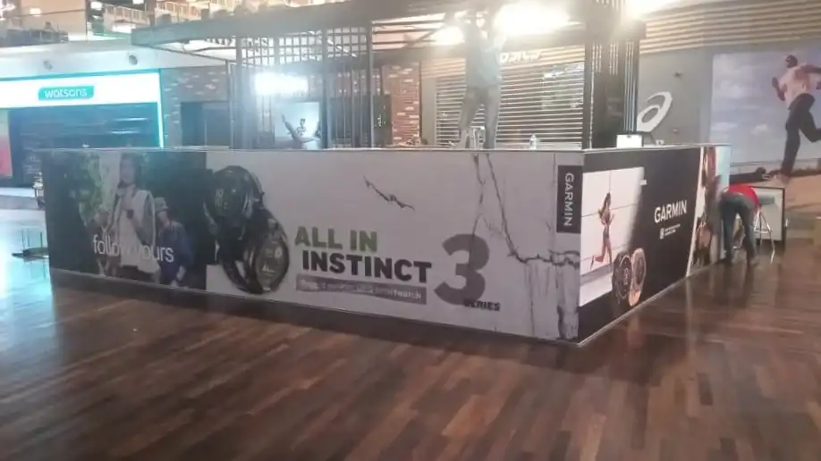 Hoarding & Visual (Kiosk), Garmin, Mid Valley
