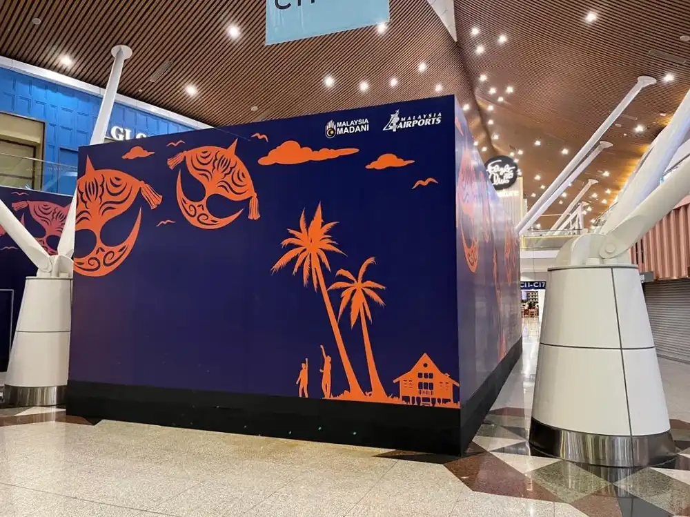 Hoarding & Visual (Kiosk), Generic, KLIA SAT (Satellite Building)