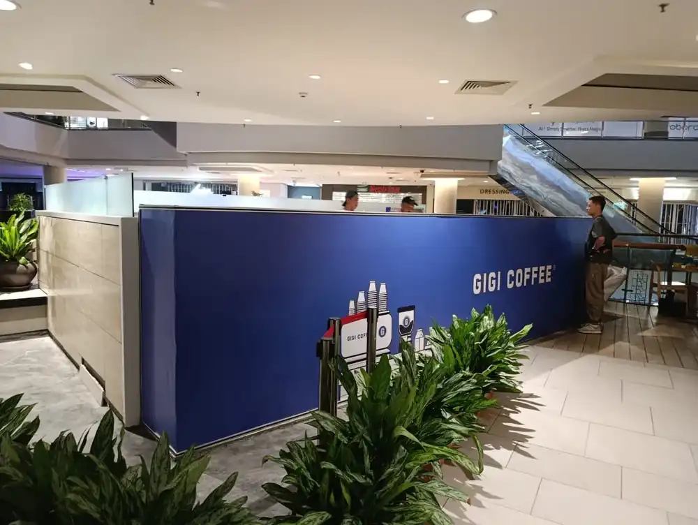 Hoarding & Visual (Kiosk), Gigi Coffee, Mid Valley