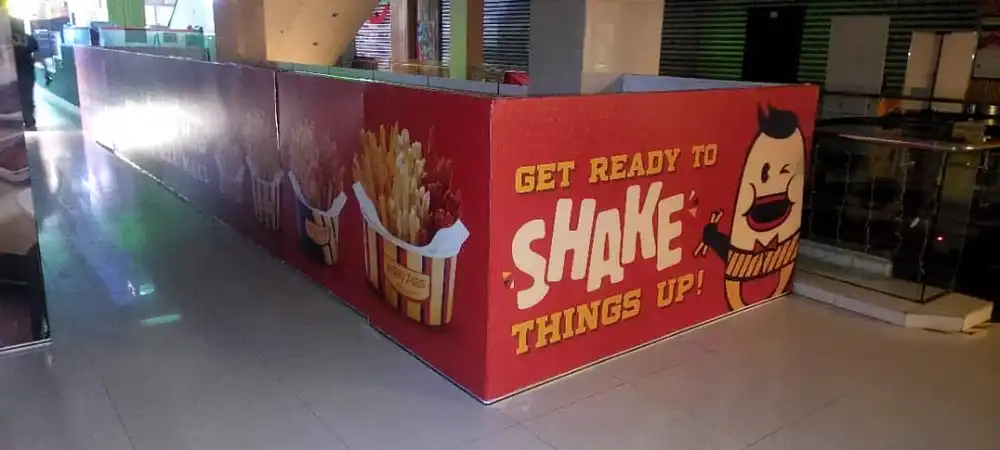 Hoarding & Visual (Kiosk), Happy Potato, Sunway Giza
