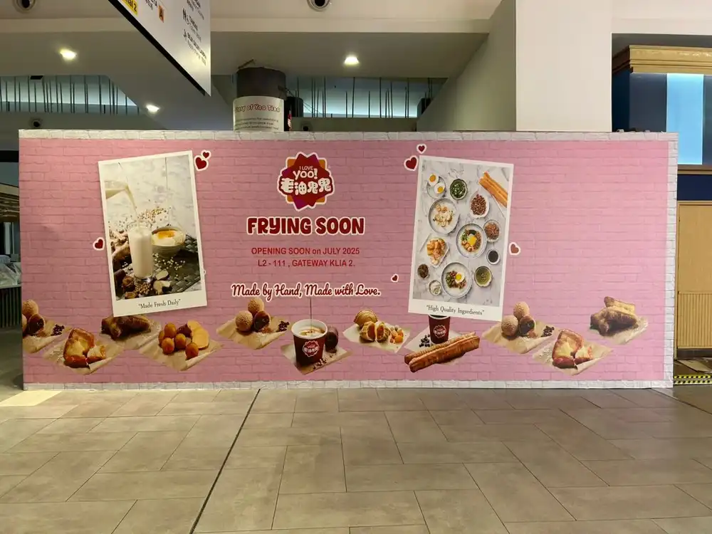 Hoarding & Visual (Kiosk), I Love Yoo, KLIA2 Gateway