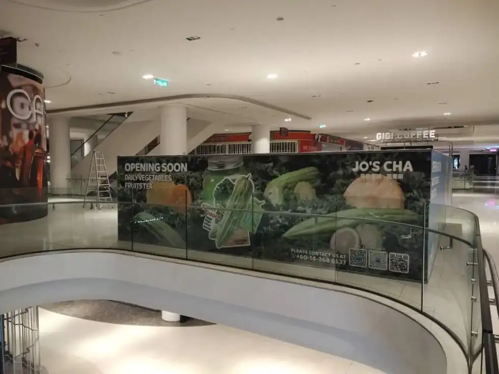 Hoarding & Visual (Kiosk), Jo's Cha, Pavilion Bukit Jalil