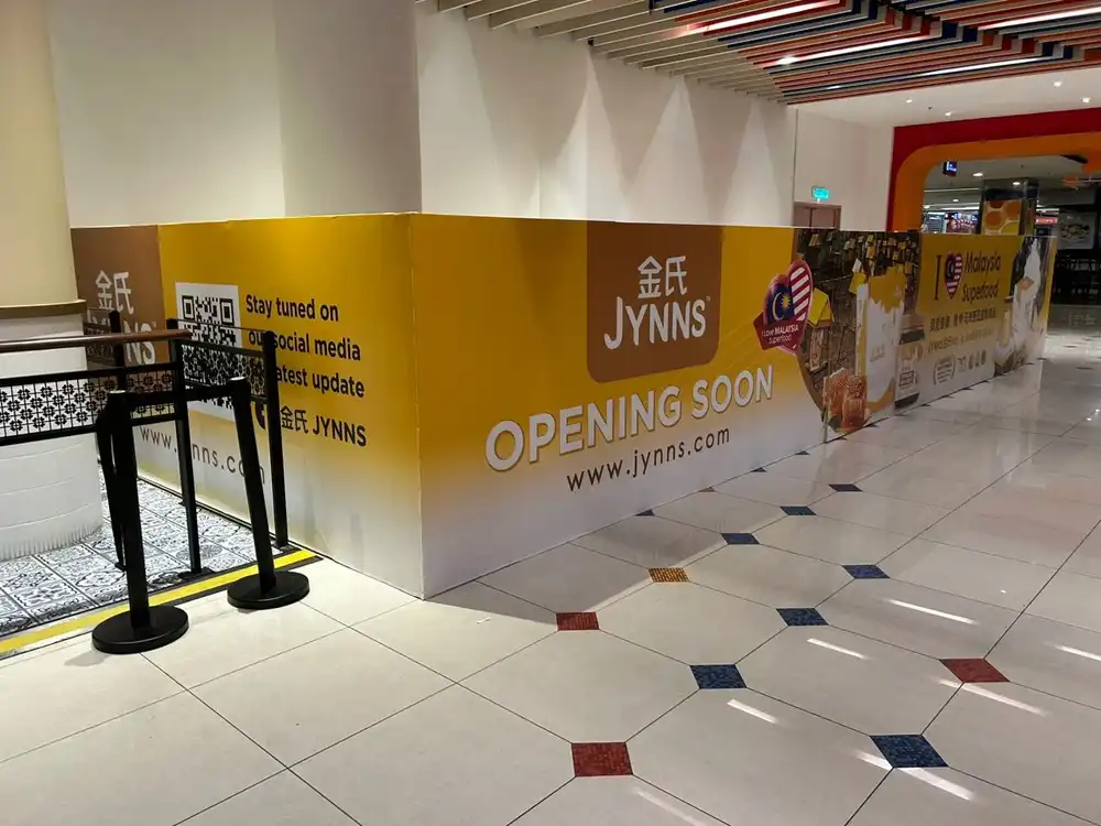 Hoarding & Visual (Kiosk), Jynns, 1 Utama