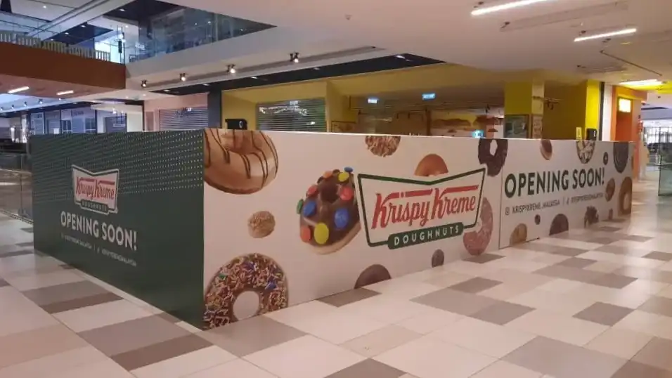 Hoarding & Visual (Kiosk), Krispy Kreme, MyTown