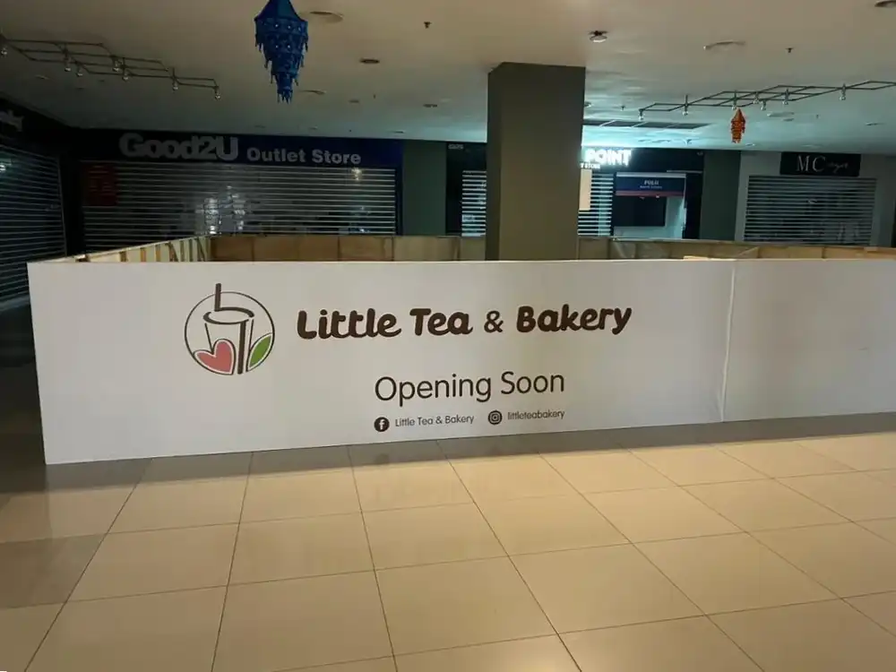 Hoarding & Visual (Kiosk), Little Tea & Bakery, Dpulze