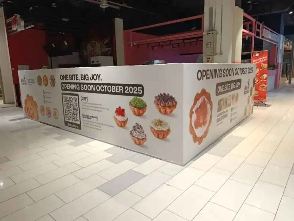 Hoarding & Visual (Kiosk), Milk & Barley, KL East Mall